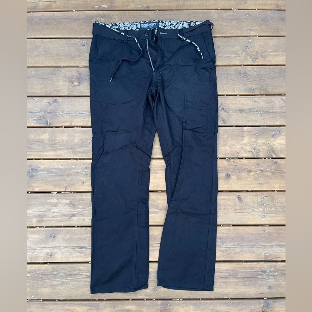 DGK worker chino pant size 38 black